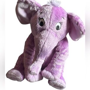 Kohls Cares Dr. Seuss The Nose Book Plush Purple Elephant 12” Stuffed Animal Toy